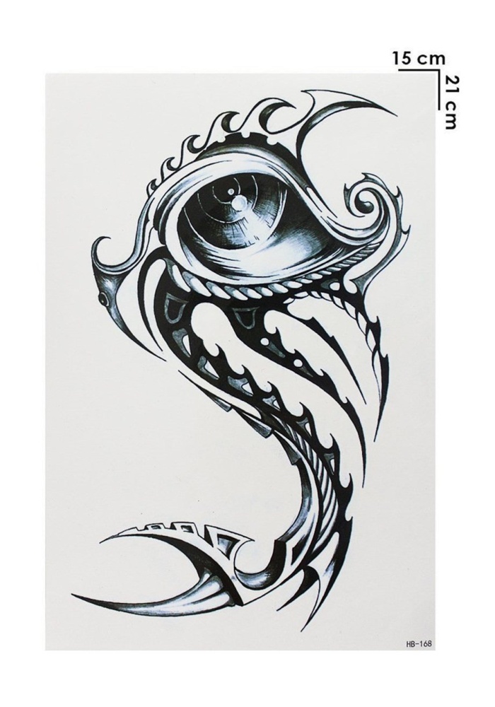 Geçici Göz Dövme Tattoo