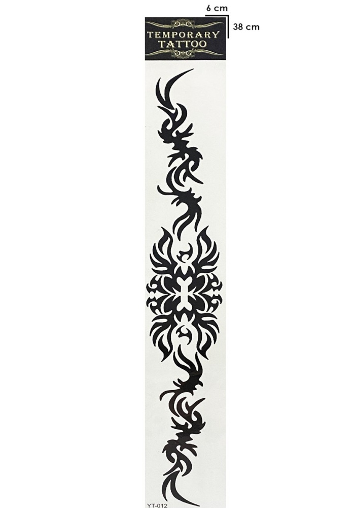 Geçici Bel ve Bacak Dövme Tattoo