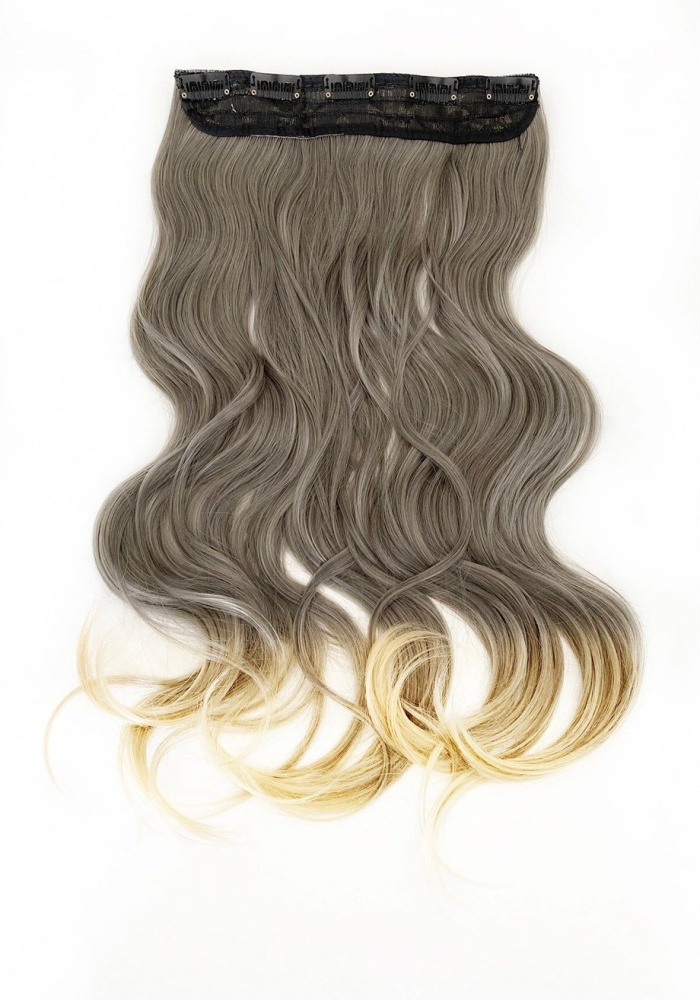 Isıya Dayanıklı Yarımay Çıt Çıt Saç 60 cm 110gr