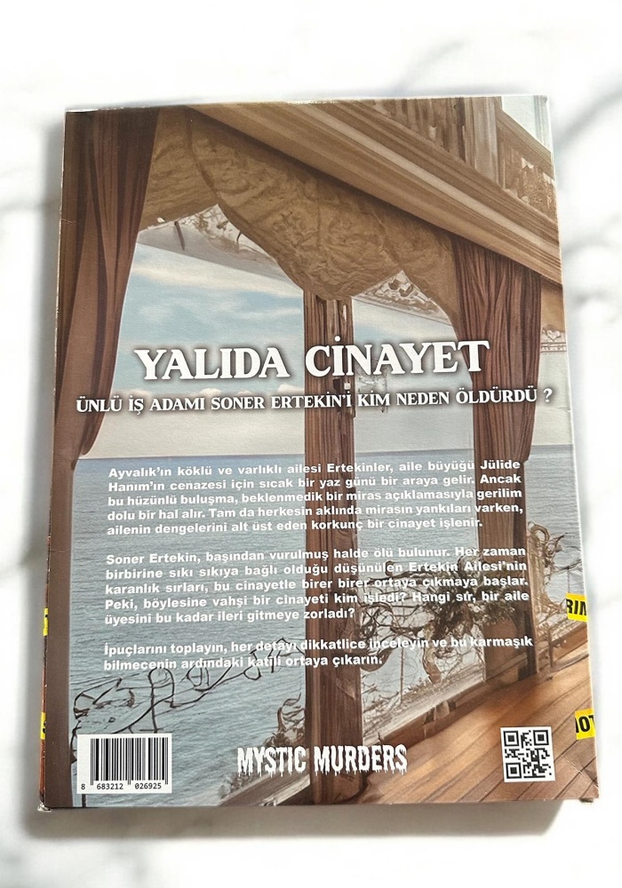 Dedektiflik Cinayet Çözme Oyunu -Yalıda Cinayetler