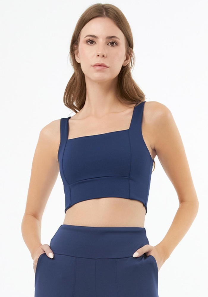 Kare Yaka Crop Top Büstiyer CH1759