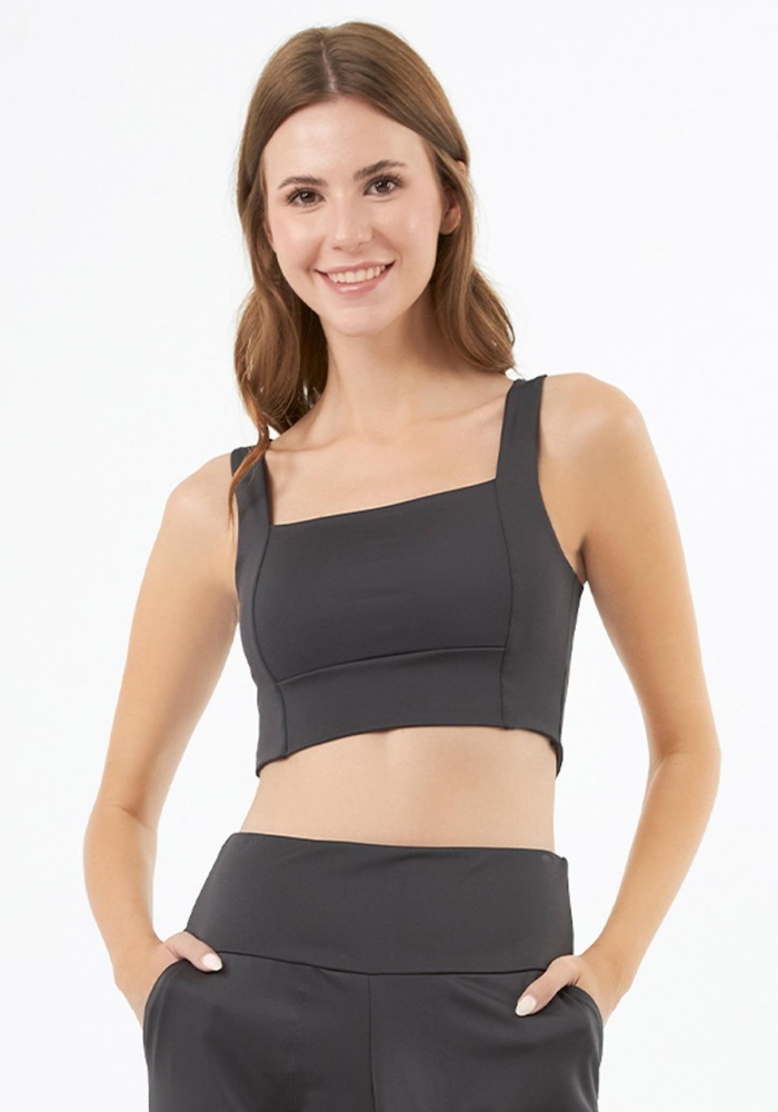 Kare Yaka Crop Top Büstiyer CH1759