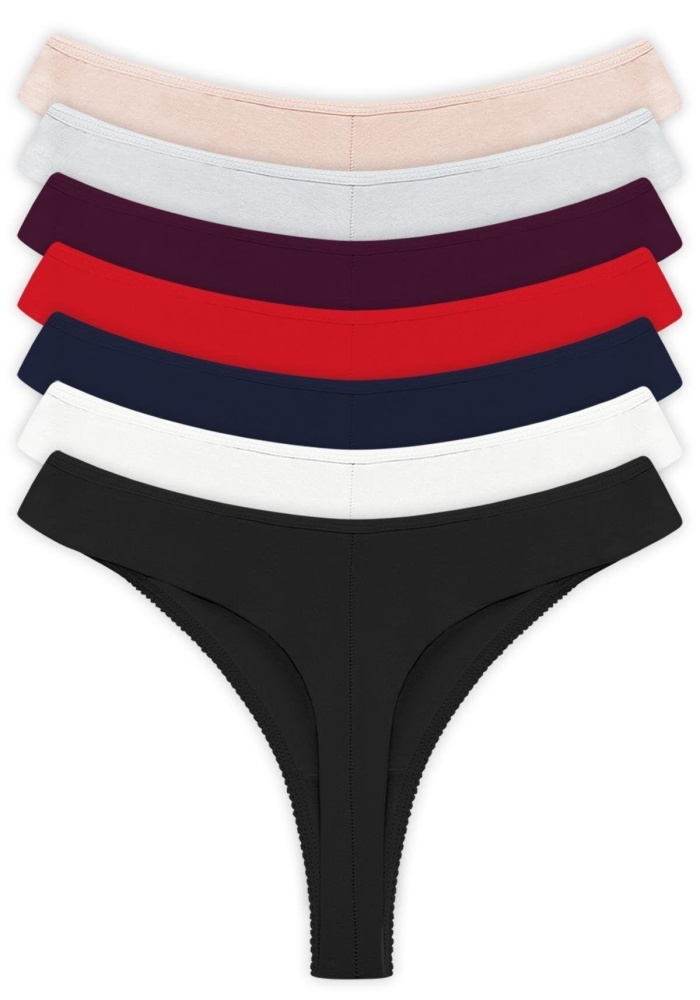 Basic Pamuklu Dantel Detaylı Kadın Tanga Külot CH6042