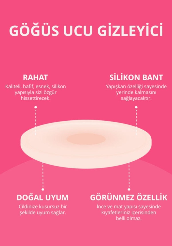 Kadın Göğüs Ucu Gizleyici CH2517