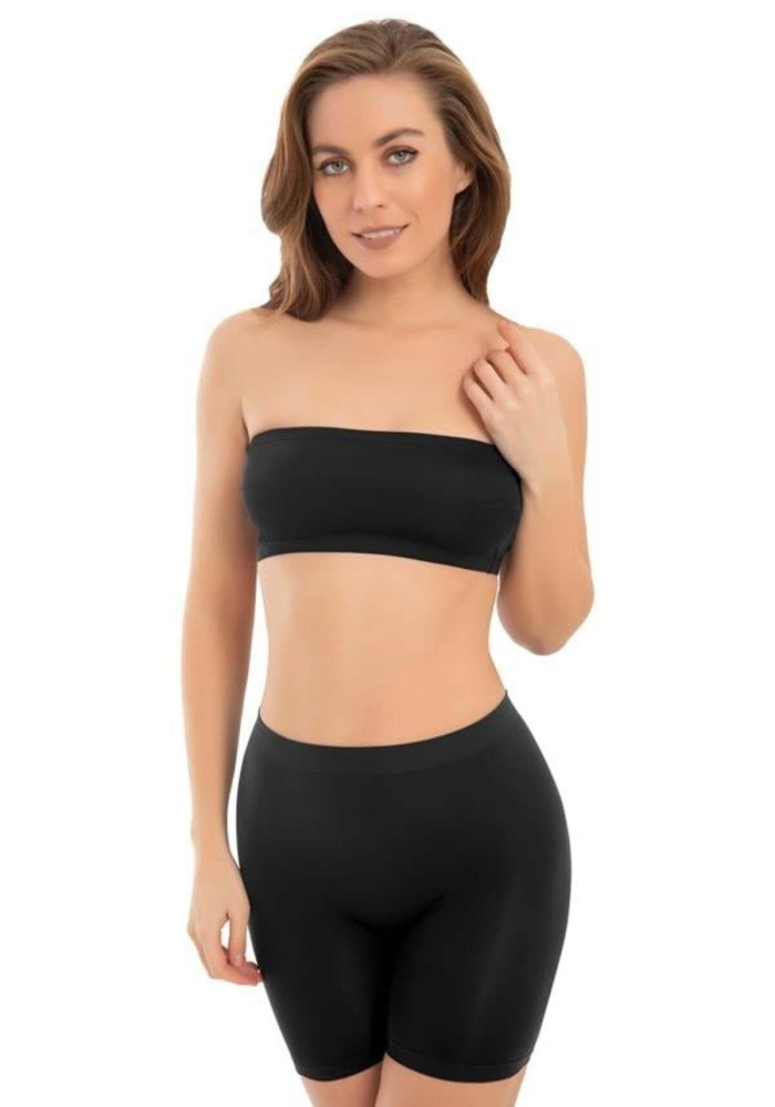 Seamless Yüksek Bel Uzun Paça Kadın Boxer CH1067