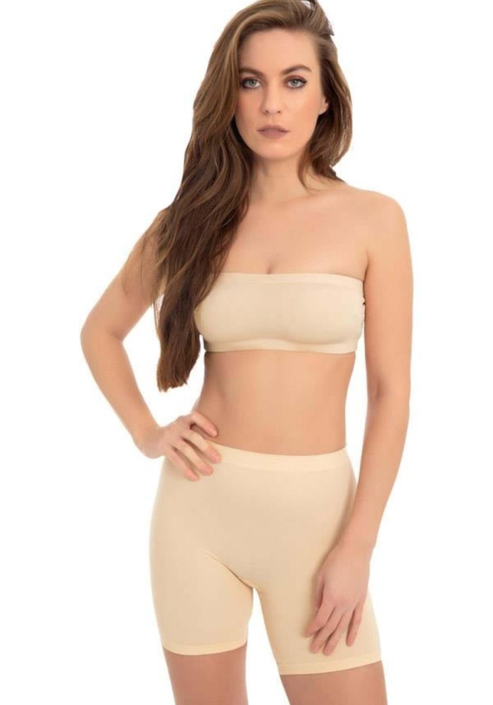 Seamless Yüksek Bel Uzun Paça Kadın Boxer CH1067