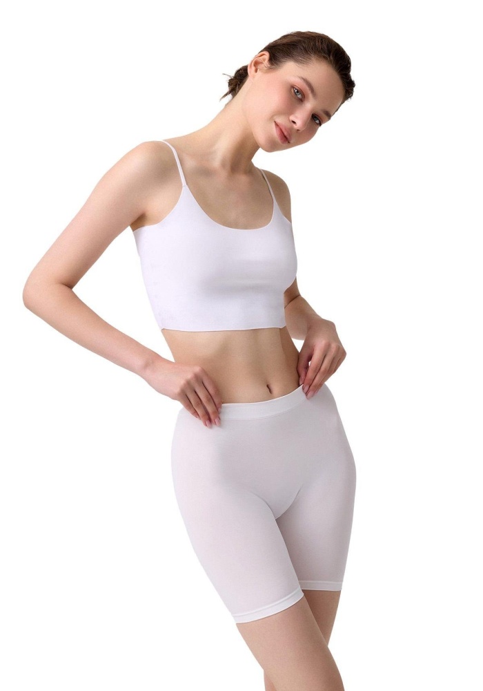 Seamless Yüksek Bel Uzun Paça Kadın Boxer CH1067