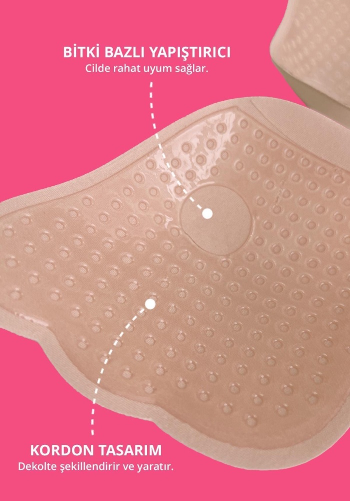 Göğüs Toparlayıcı Yapışkanlı Dikleştirici Sütyen CH2524