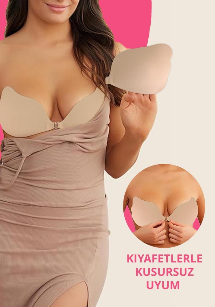 Göğüs Toparlayıcı Yapışkanlı Dikleştirici Sütyen CH2524