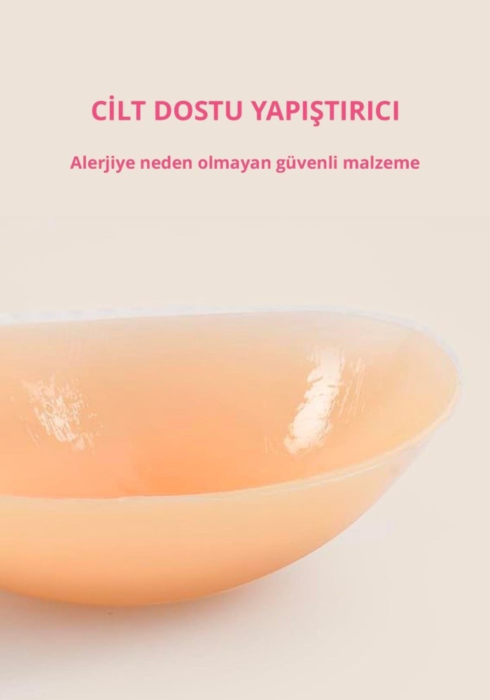 Göğüs Dikleştirici Yapışkanlı Askısız Sütyen CH2521