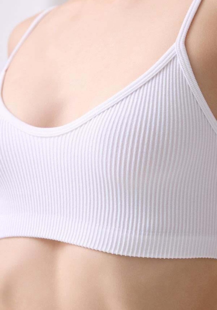 Kadın Seamless İp Askılı  Crop CH1088