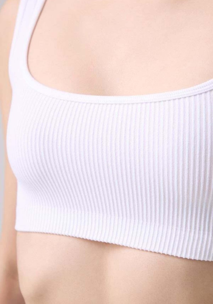Kare Yaka Seamless Crop Mini Atlet CH1089