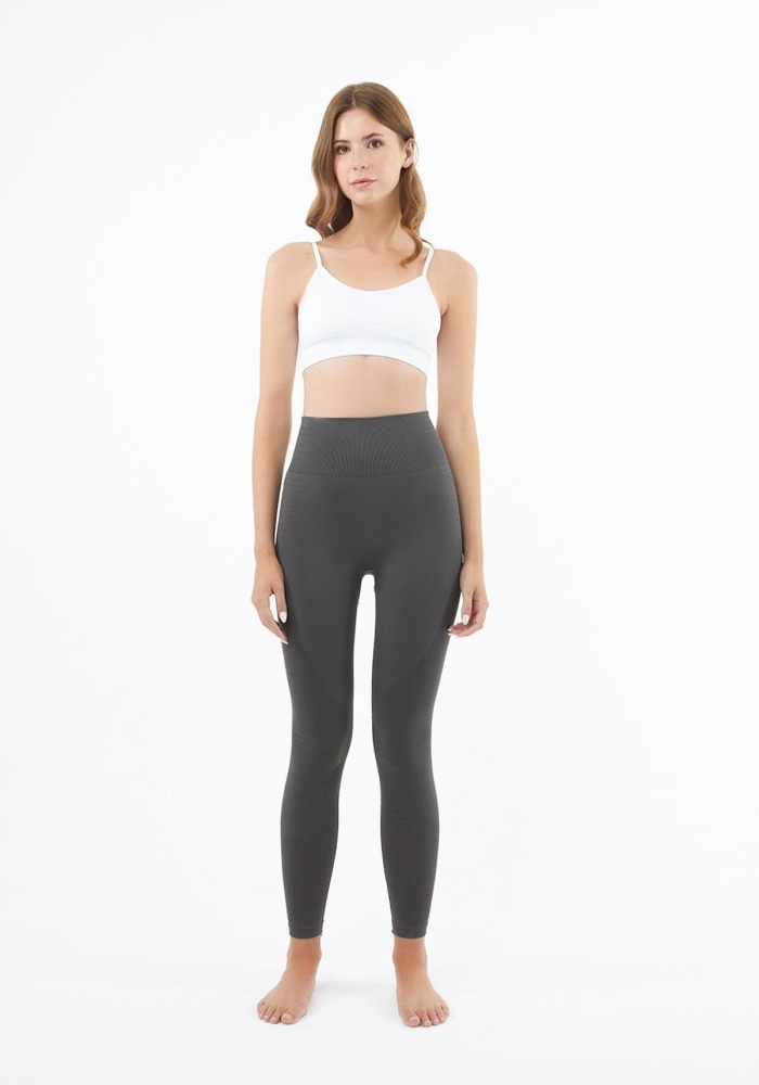 İp Askılı Çıkarılabilir Kaplı Seamless Crop Atlet CH1091