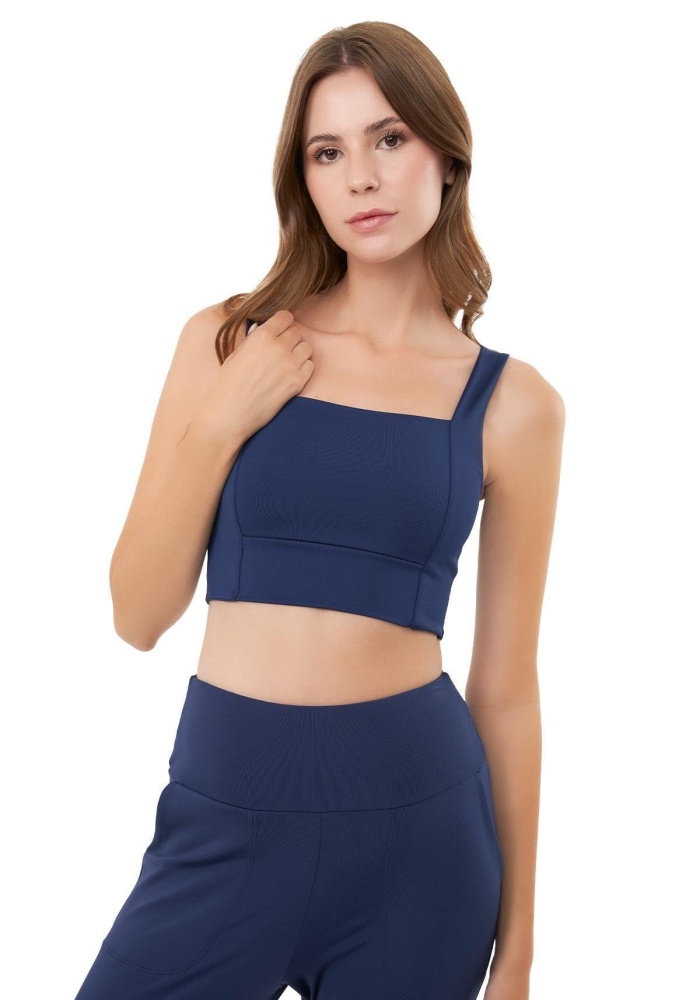 Kare Yaka Crop Top Büstiyer CH1759