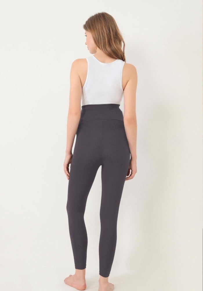 Esnek Yüksek Bel Hamile Tayt CH1074