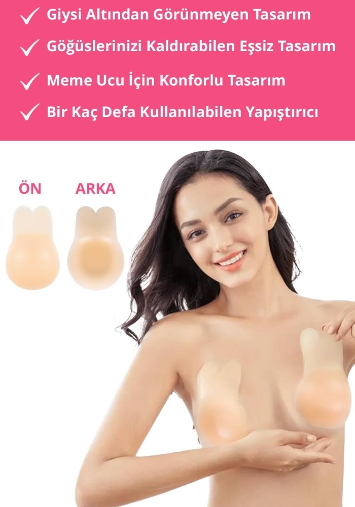 Silikon Göğüs Ucu Kaldırıcı, Kapatıcı ve Göğüs Dikleştirici CH2527