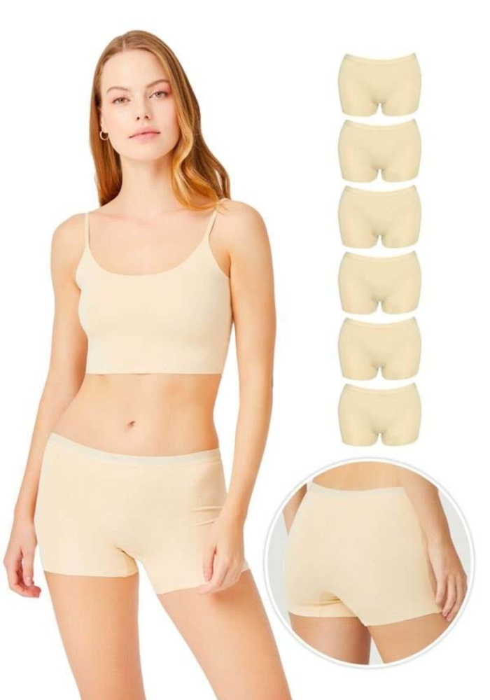 Lazer Kesim Kadın Boxer Külot CH6105