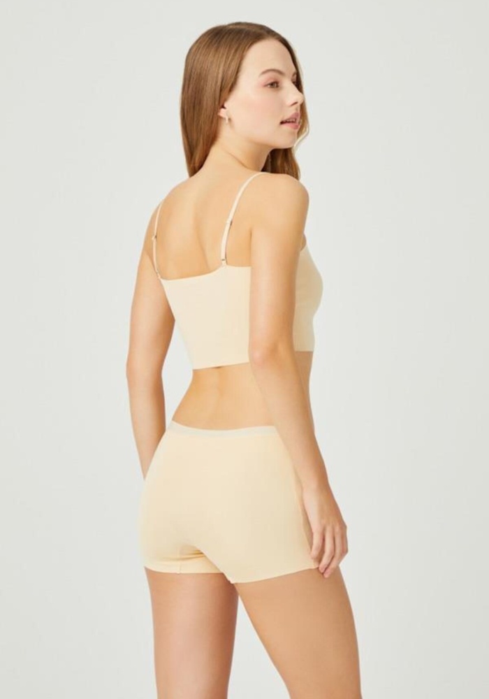 Lazer Kesim Kadın Boxer Külot CH6105