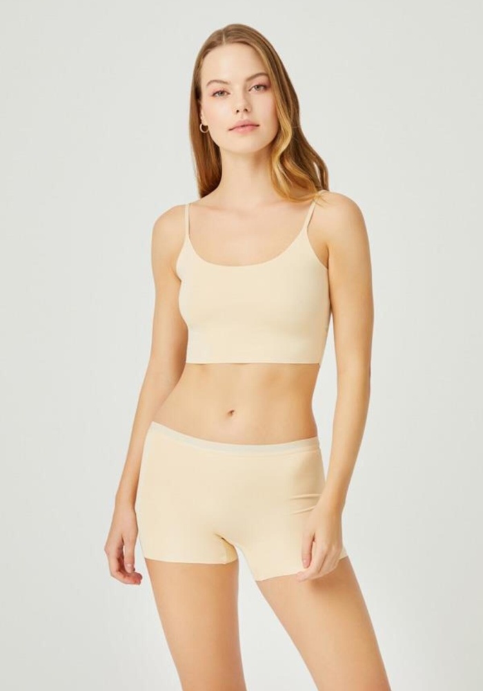 Lazer Kesim Kadın Boxer Külot CH6105