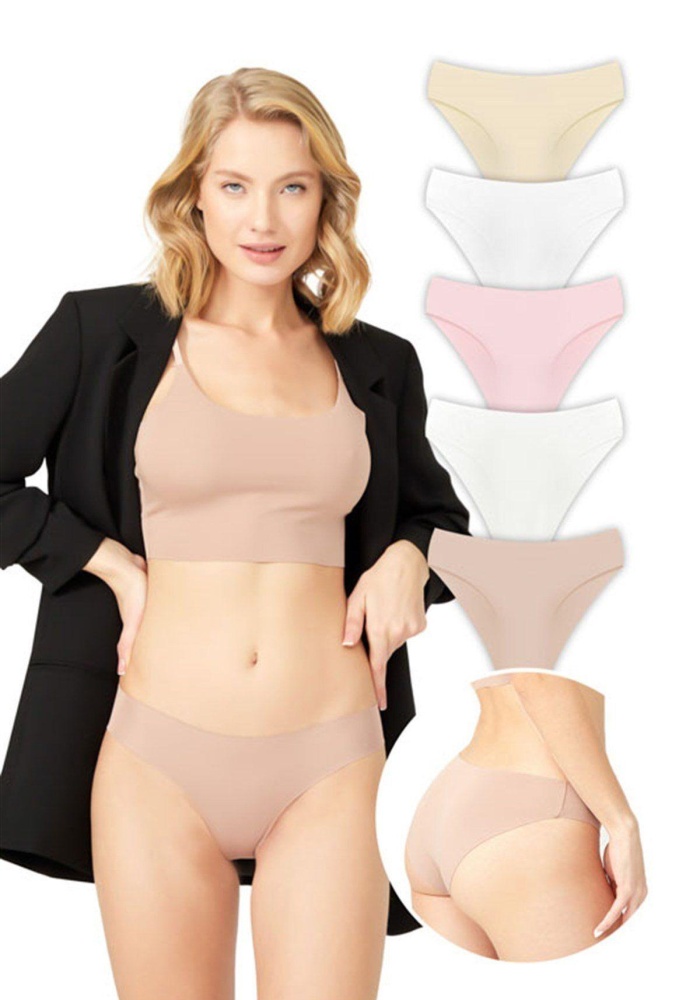Klasik Basic Lazer Kesim Kadın Bikini Külot CH0462