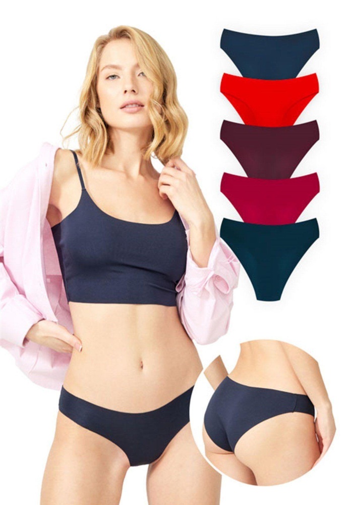Klasik Basic Lazer Kesim Kadın Bikini Külot CH0462