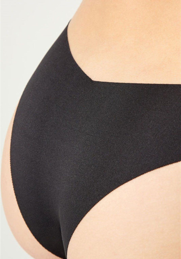 Klasik Basic Lazer Kesim Kadın Brezilya Külot CH0495