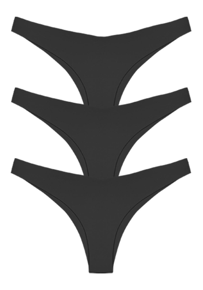 Klasik Basic Lazer Kesim Kadın Brezilya Külot CH0495