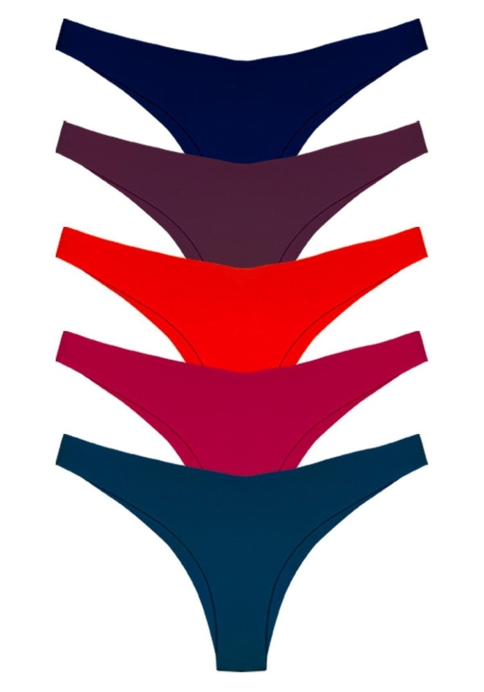 Klasik Basic Lazer Kesim Kadın Brezilya Külot CH0495