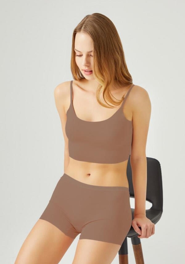 Lazer Kesim Kadın Boxer Külot CH6105