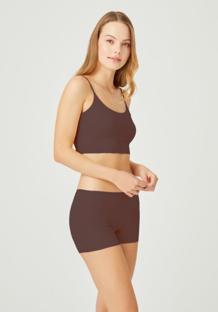 Lazer Kesim Kadın Boxer Külot CH6105