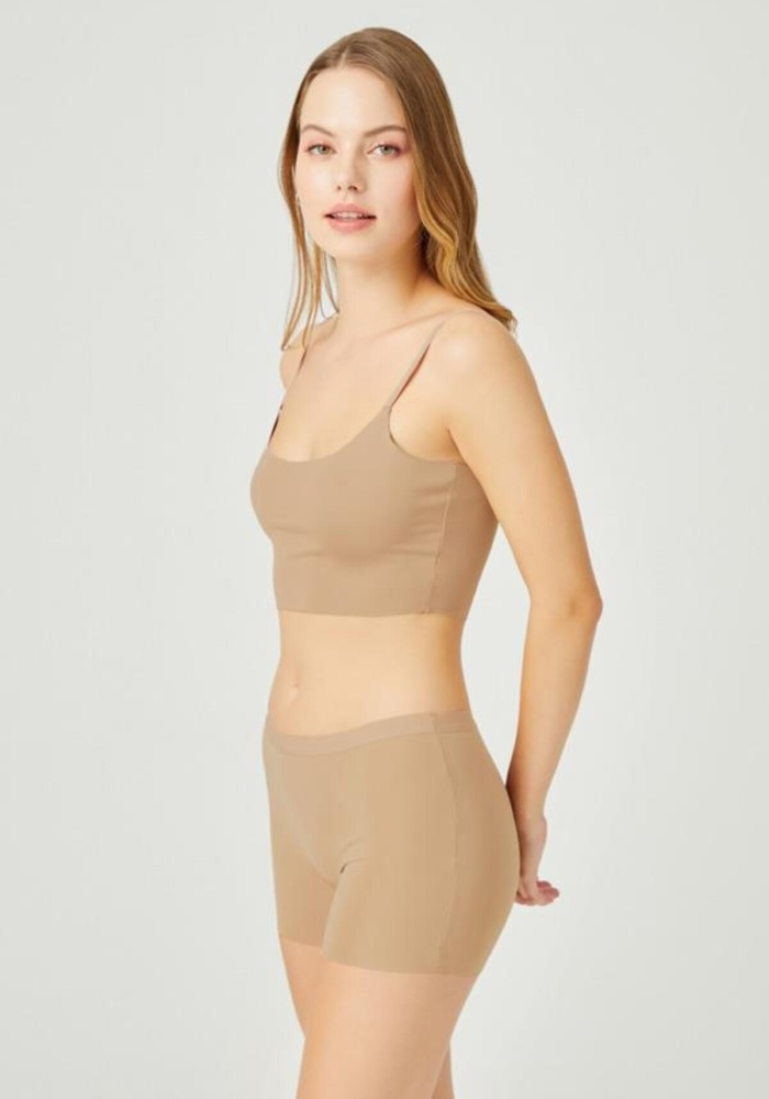 Lazer Kesim Kadın Boxer Külot CH6105