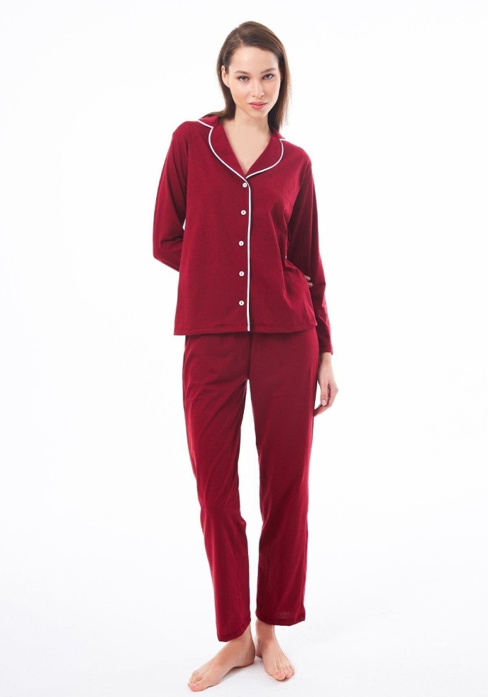 Pamuklu Kadın Pijama Seti CH1517