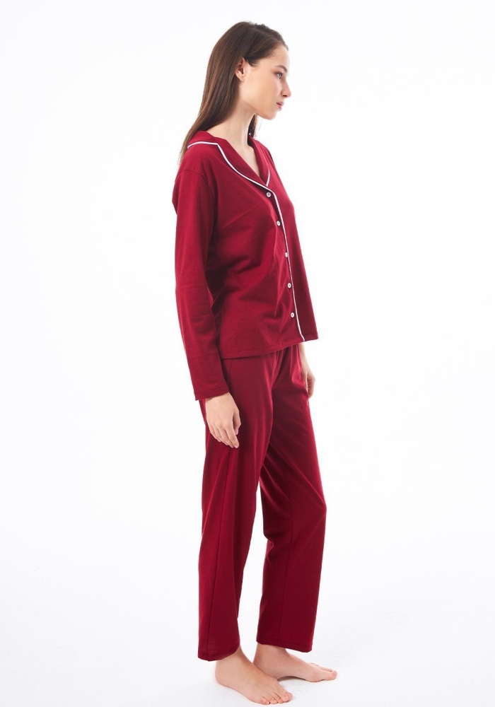 Pamuklu Kadın Pijama Seti CH1517