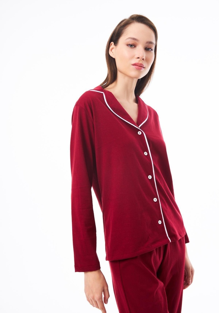 Pamuklu Kadın Pijama Seti CH1517