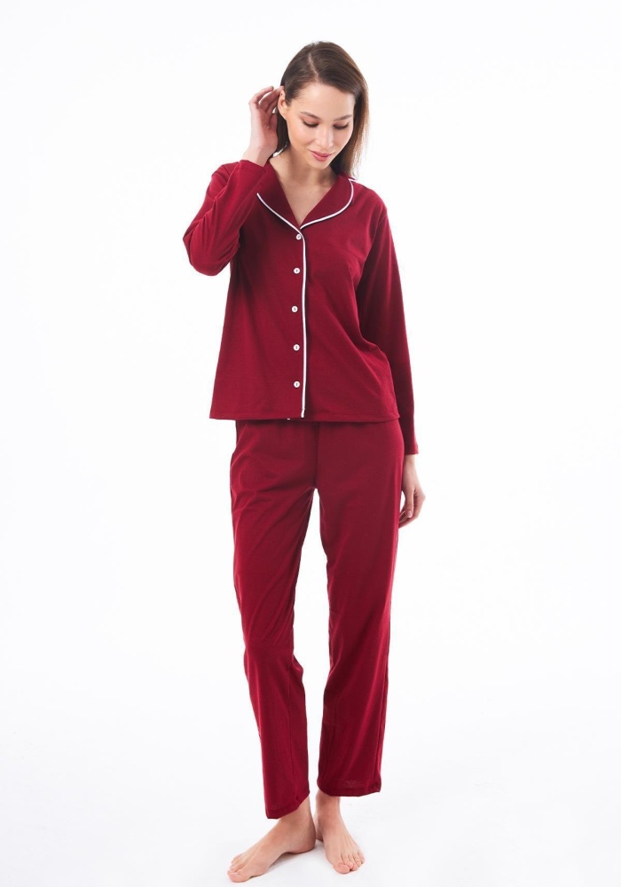 Pamuklu Kadın Pijama Seti CH1517