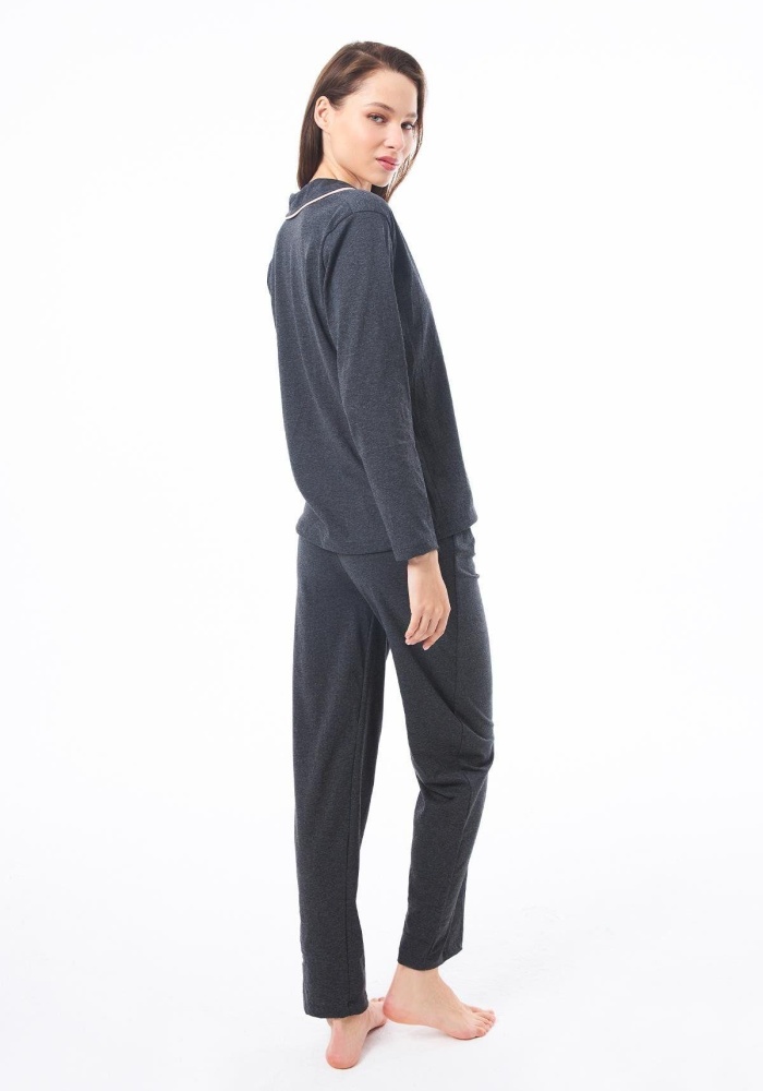 Pamuklu Kadın Pijama Seti CH1517