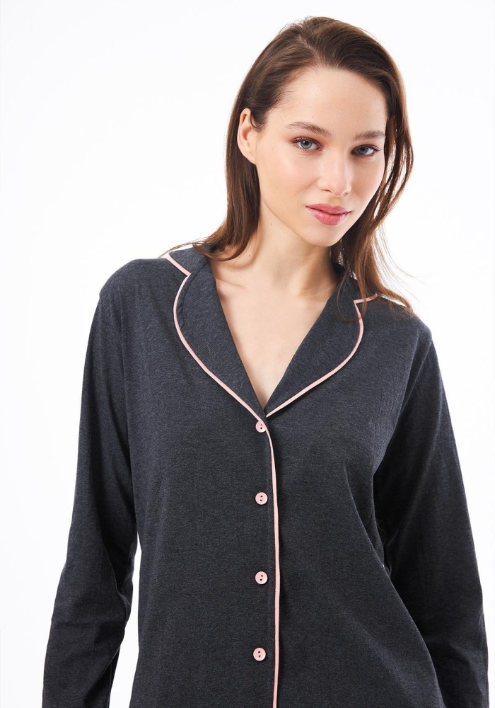 Pamuklu Kadın Pijama Seti CH1517