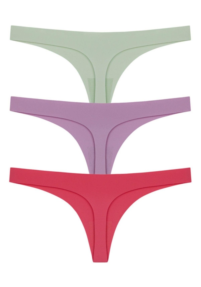 Basic Klasik Lazer Kesim Kadın Tanga Külot CH6150