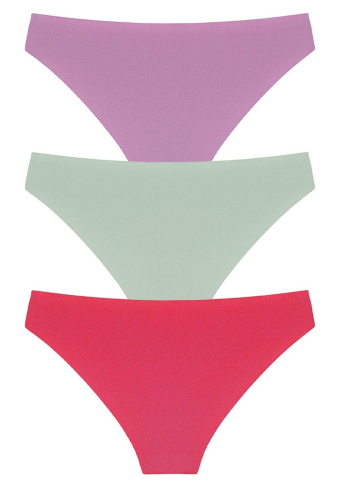 Klasik Basic Lazer Kesim Kadın Bikini Külot CH6151