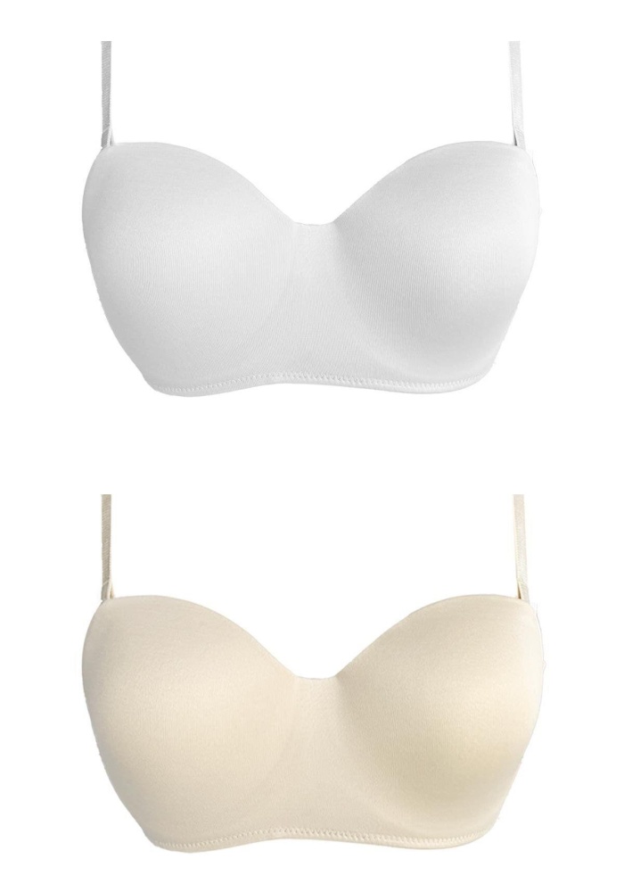 Balenli Toparlayıcı Dolgusuz Straplez Lotus Sütyen CH1100