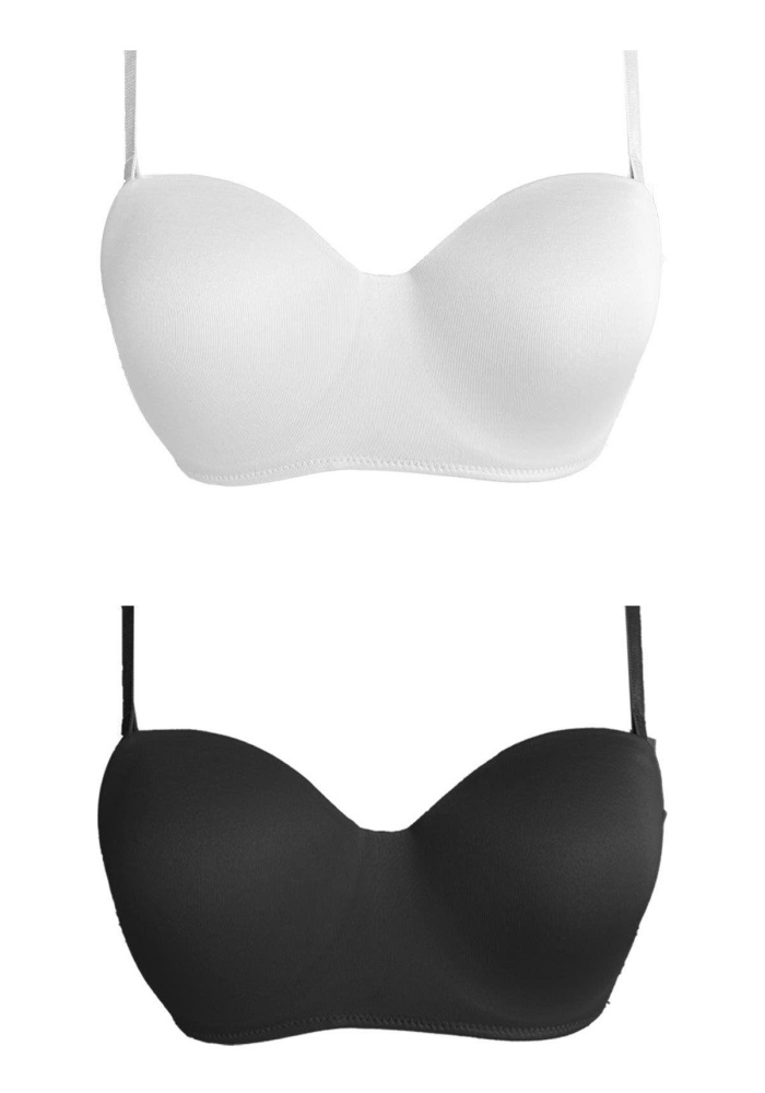 Balenli Toparlayıcı Dolgusuz Straplez Lotus Sütyen CH1100