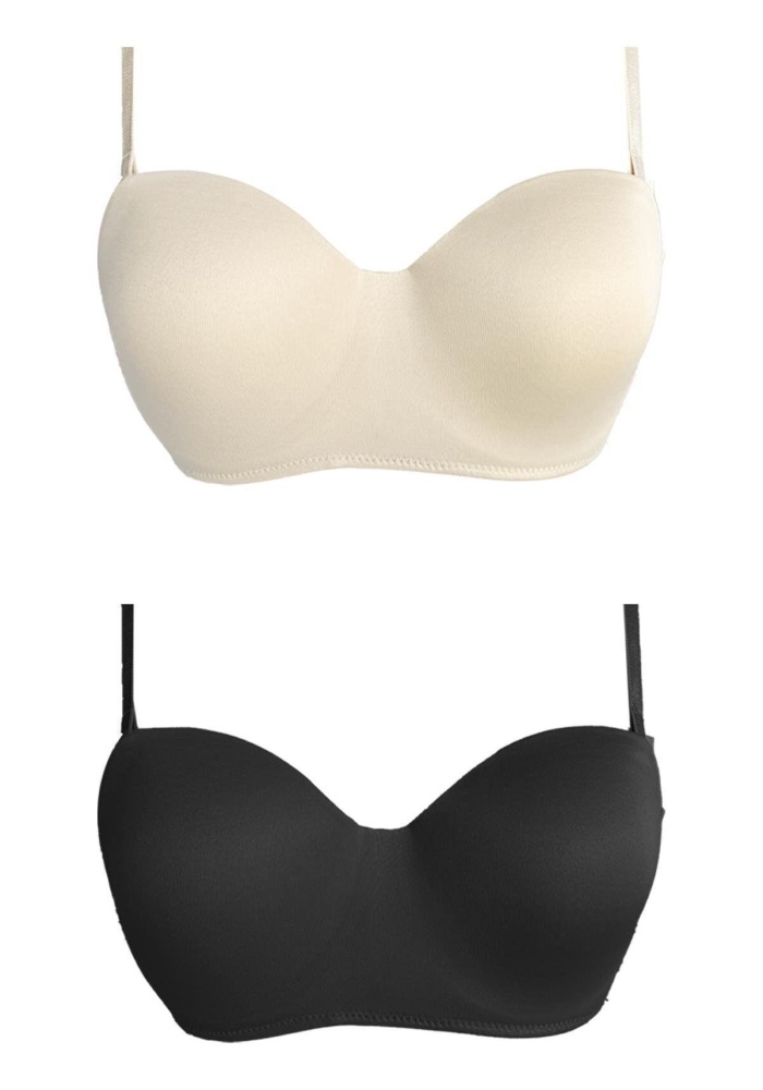 Balenli Toparlayıcı Dolgusuz Straplez Lotus Sütyen CH1100