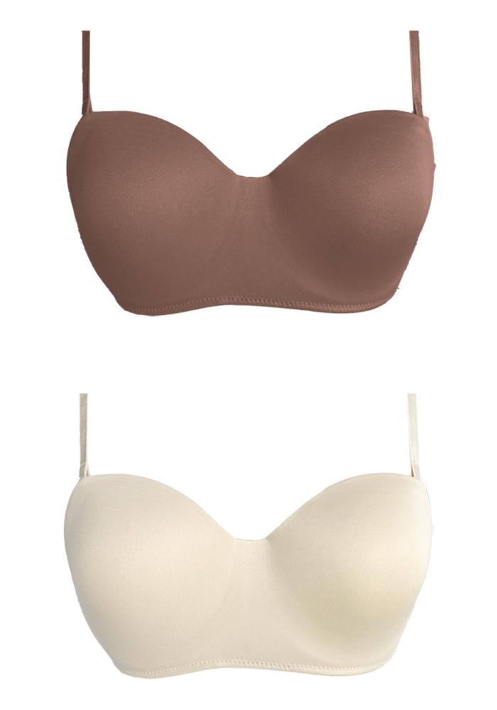 Balenli Toparlayıcı Dolgusuz Straplez Lotus Sütyen CH1100