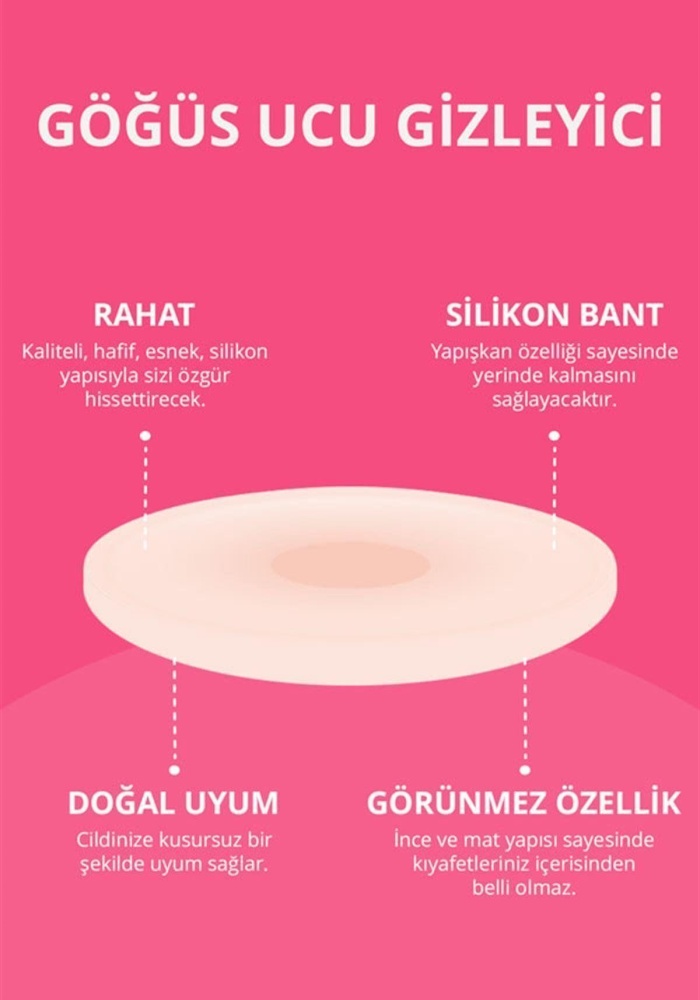 Kadın Göğüs Ucu Gizleyici CH2517