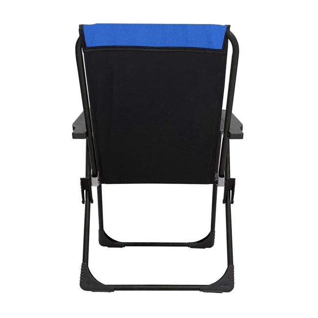 Kamp Sandalyesi Katlanır Piknik Sandalye Dikdörtgen Bardaklıklı Mavi