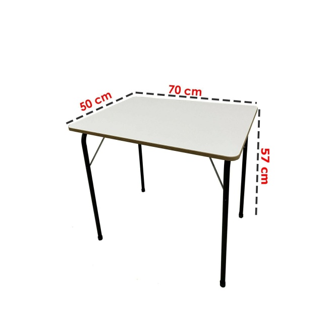 4 Adet Kamp Sandalyesi Piknik Sandalye Gri + Katlanır MDF Masa