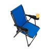 Silva Kamp Sandalyesi Bardaklıklı Lüks Piknik Sandalye Mavi