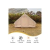 6 Kişilik 4 Mevsim Şişme Kamp Çadırı 6m2 300cm x 200cm x 210cm 420D Kumaş