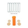6 Kişilik 4 Mevsim Şişme Kamp Çadırı 6m2 300cm x 200cm x 210cm 420D Kumaş