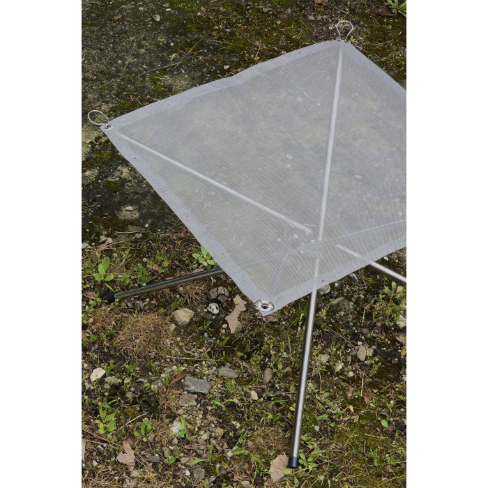 Katlanır Ateş Standı Portatif Ateş Çukuru 42cm x 42cm x 32cm